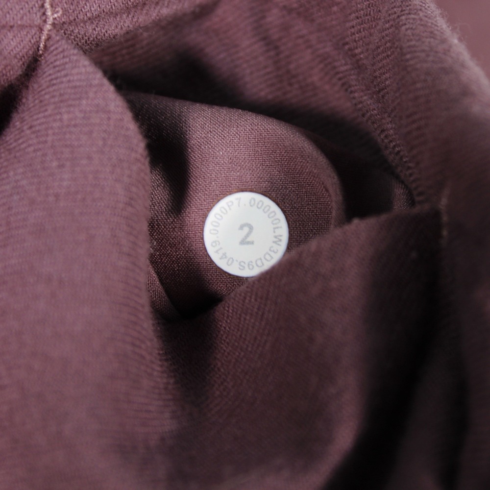 Lululemon Women's Full Day Ahead Shirt 2 Antique Bark Button Up Casual Soft Top - Picture 10 of 15